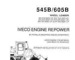 Parts Catalog for Fiat Allis Engines model 545B