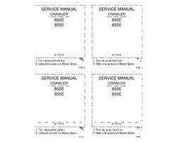 Case Dozers model 850E Service Manual