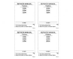 Service Manual for Case IH Tractors model 2094