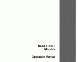Operator's Manual for Case IH Planter model 900