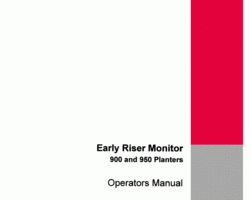 Operator's Manual for Case IH Planter model 950