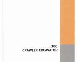 Case Excavators model 300CL Service Manual