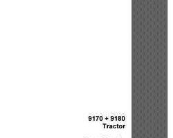 Parts Catalog for Case IH Tractors model 9180
