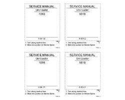 Service Manual for Case IH Skid steers / compact track loaders model 1818