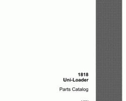 Parts Catalog for Case IH Skid steers / compact track loaders model 1818