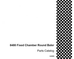 Parts Catalog for Case IH Balers model 8480