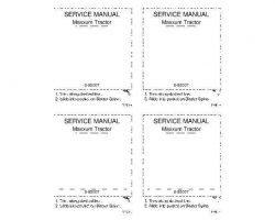 Service Manual for Case IH Tractors model 5120