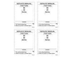 Service Manual for Case IH Tractors model 595