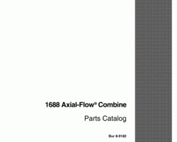 Parts Catalog for Case IH Combine model 1688