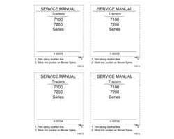 Service Manual for Case IH Tractors model 7100