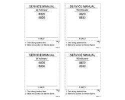Service Manual for Case IH Windrower model 8830