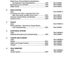 Service Manual for Case IH Balers model 8570