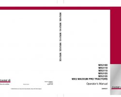 Operator's Manual for Case IH Tractors model 130