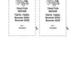 Service Manual for New Holland Tractors model Boomer 2035