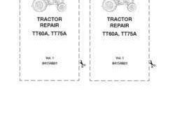 Service Manual for New Holland Tractors model TT75A