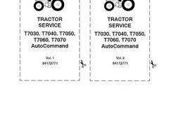 Service Manual for New Holland Tractors model T7050