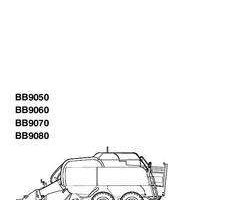 Operator's Manual for New Holland Balers model BB9070