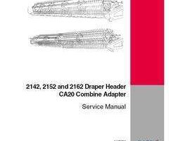 Service Manual for Case IH Headers model 2152