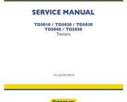 Service Manual for New Holland Tractors model TD5010