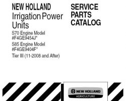 Parts Catalog for New Holland Engines model S70