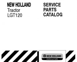 Parts Catalog for New Holland Tractors model LGT120