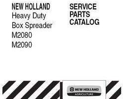 Parts Catalog for New Holland Spreaders model M2090