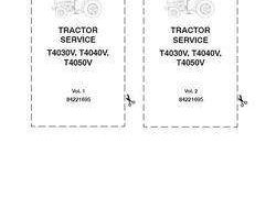 Service Manual for New Holland Tractors model T4040V
