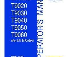 Operator's Manual for New Holland Tractors model T9030