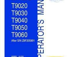 Operator's Manual for New Holland Tractors model T9040