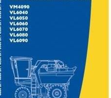 Operator's Manual for New Holland Harvesting equipment model VL6050