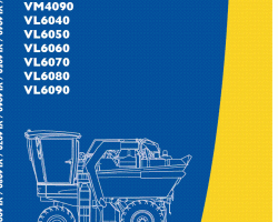 Operator's Manual for New Holland Harvesting equipment model VL6040