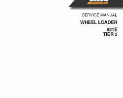Case Wheel loaders model 621E Service Manual
