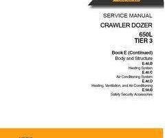 Case Dozers model E50 Service Manual