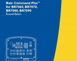 Operator's Manual for New Holland Balers model BR7060