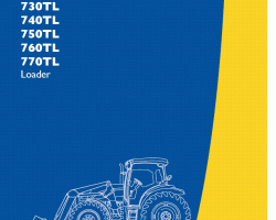 Operator's Manual for New Holland Tractors model 730TL