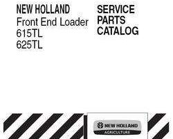 Parts Catalog for New Holland Tractors model 615TL