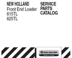 Parts Catalog for New Holland Tractors model 625TL