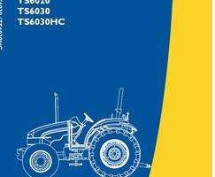 Operator's Manual for New Holland Tractors model TS6020