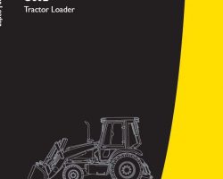 Operator's Manual for New Holland CE Tractors model U80B