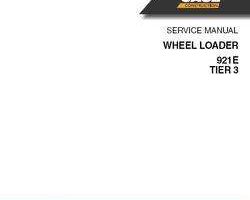 Case Wheel loaders model 921E Service Manual