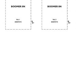 Service Manual for New Holland Tractors model Boomer 8N