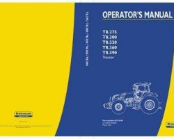 Operator's Manual for New Holland Tractors model T8.360