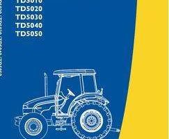 Operator's Manual for New Holland Tractors model TD5030