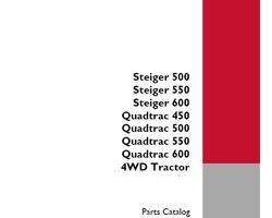 Parts Catalog for Case IH Tractors model 550