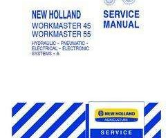 Electrical Wiring Diagram Manual for New Holland Tractors model Workmaster 55
