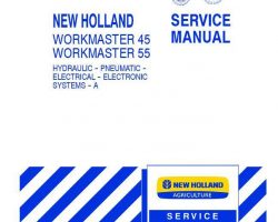 Electrical Wiring Diagram Manual for New Holland Tractors model Workmaster 45