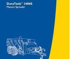 Operator's Manual for New Holland Spreaders model Duratank 3400S