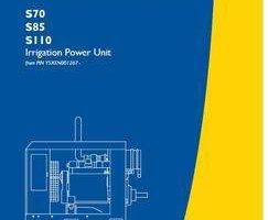 Operator's Manual for New Holland Engines model S70