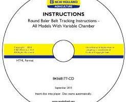 Operator's Manual on CD for New Holland Balers model BR7080