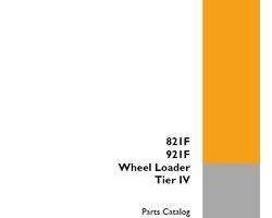Parts Catalog for Case Wheel loaders model 921F
